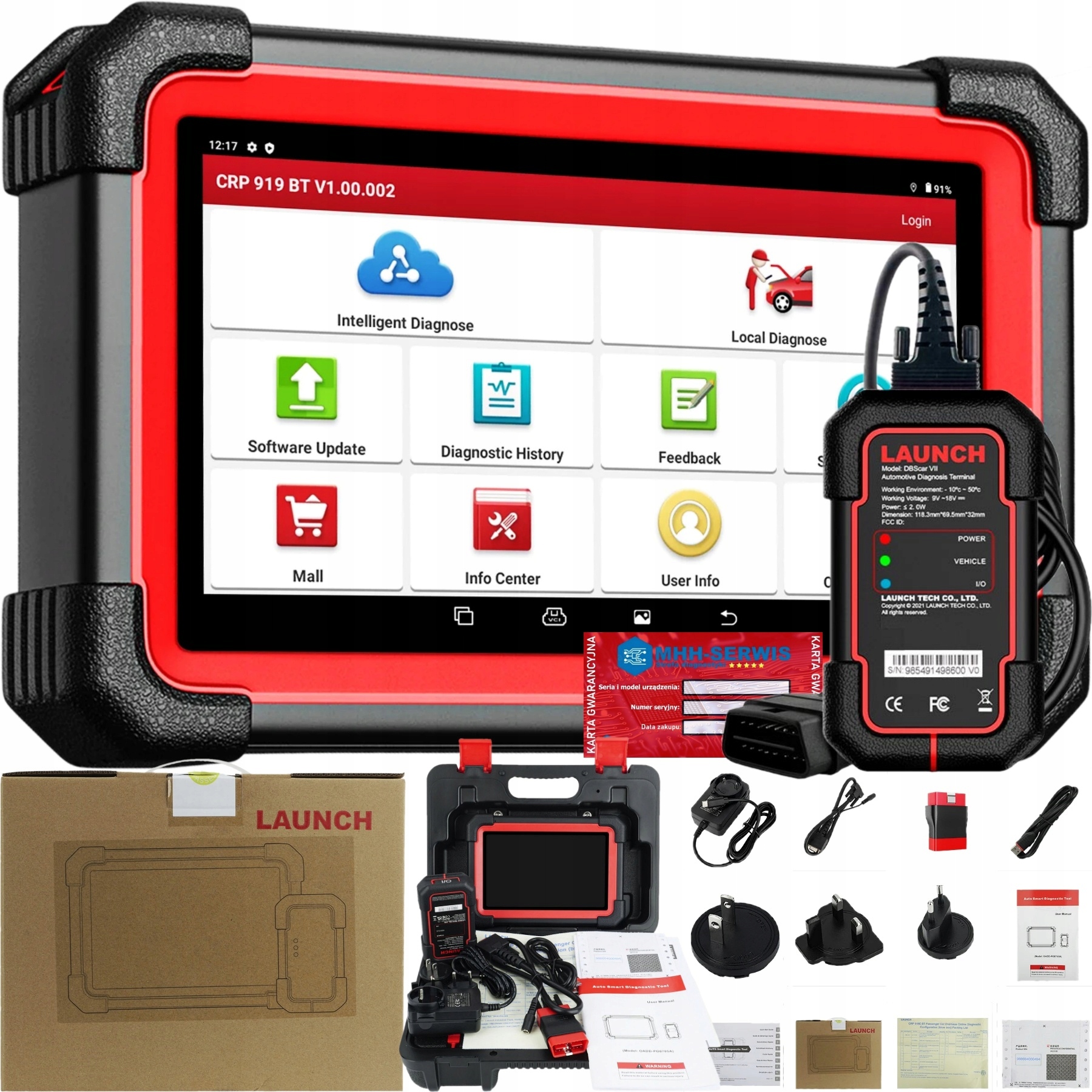 LAUNCH X431 CRP919E BT