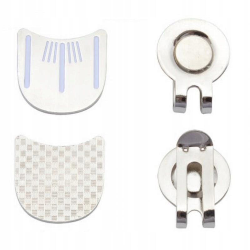 Golf Hat Clips, Ball Marker Putt Aligning Marker Golfer Cap White Line Marka bez marki