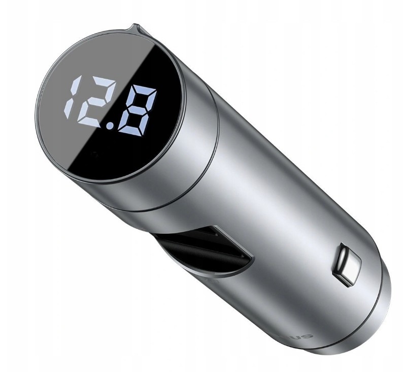 BASEUS Transmiter FM Bluetooth Ładowarka QC3.0 18W