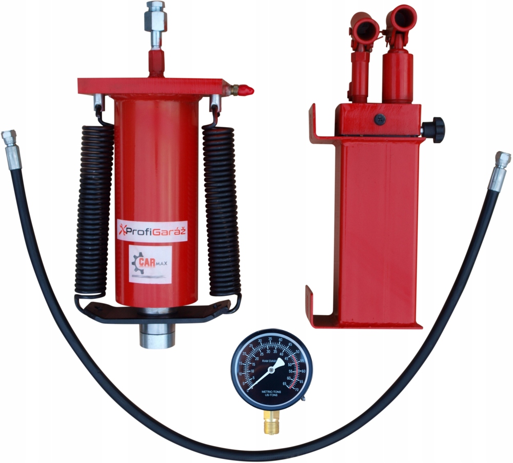 Dvojitá Pumpa Pohon 50 T Manometr Hadice Sada Lisu 50 Tun Lis