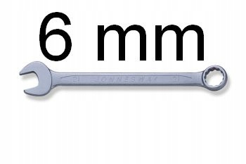 

Klucz płasko-oczkowy Jonnesway 6 mm W26106