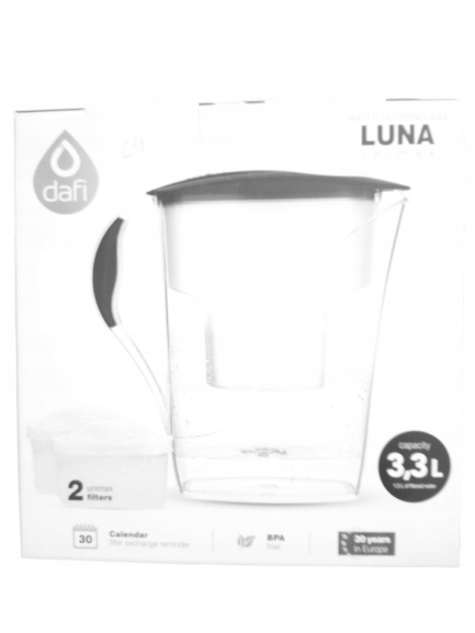 DZBANEK DO WODY FILTRUJĄCY DAFI ZESTAW Z FILTRAMI Model Luna