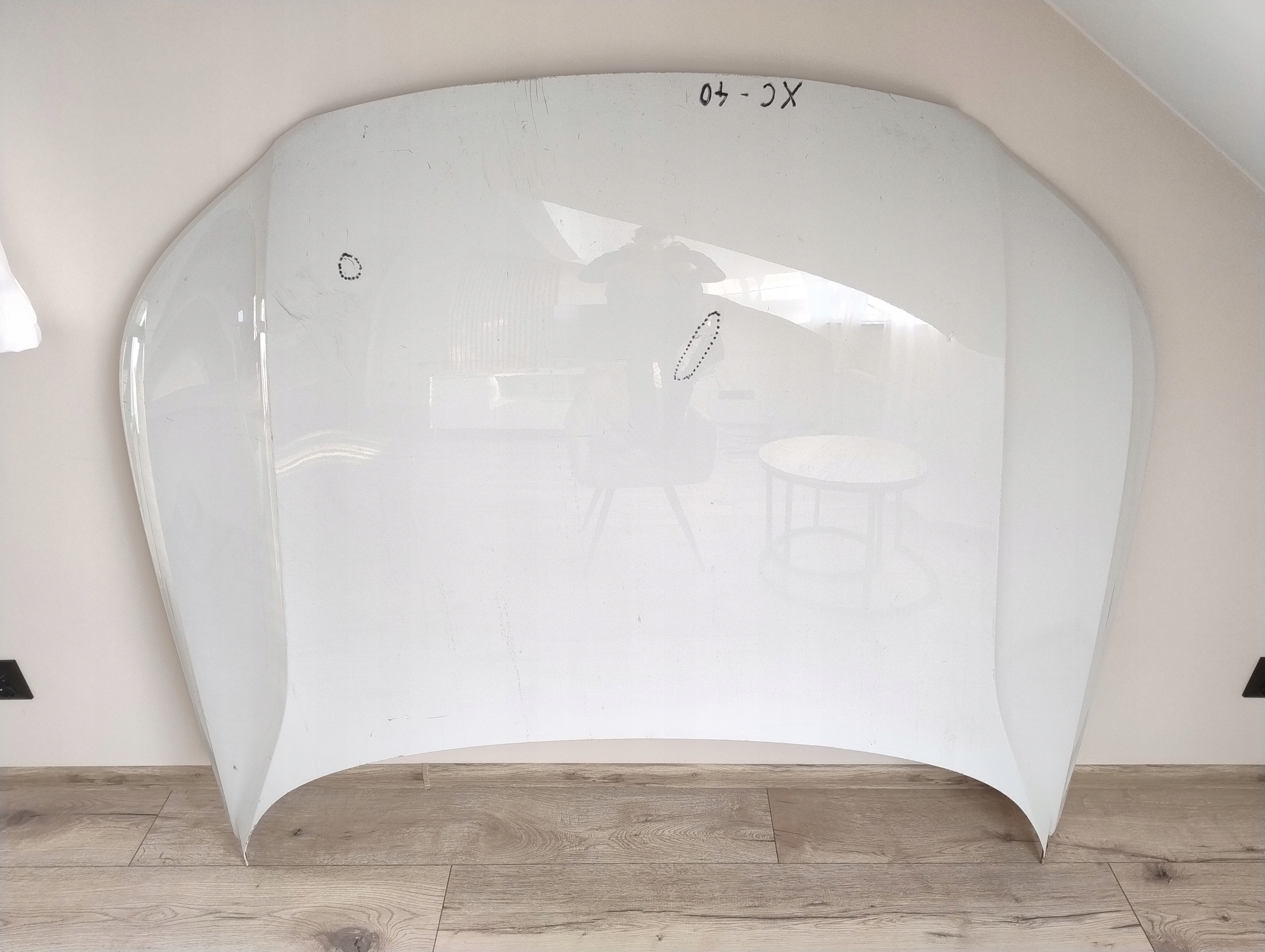 VOLVO XC40 XC-40 II 2017- MASKA POKRYWA SILNIKA PRZÓD ŁADNA ORYGINAŁ