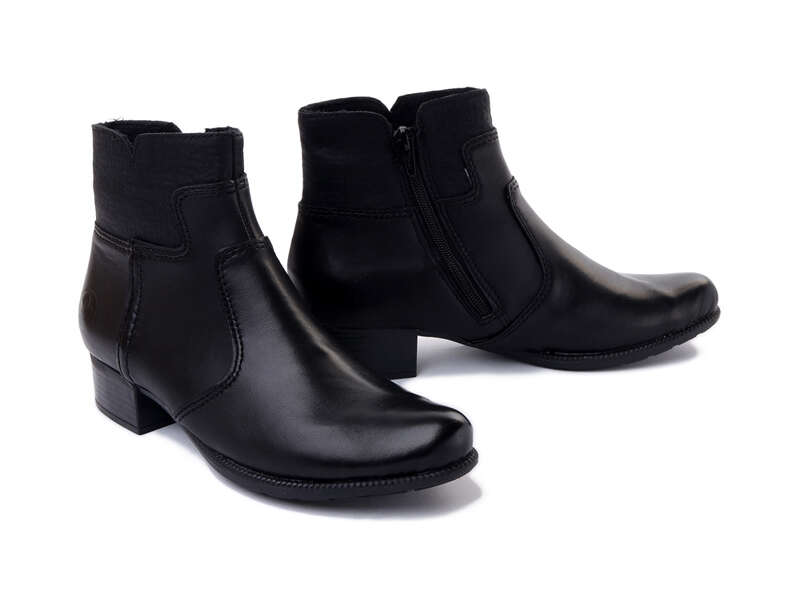 Botki damskie Rieker 78653-00 black r40