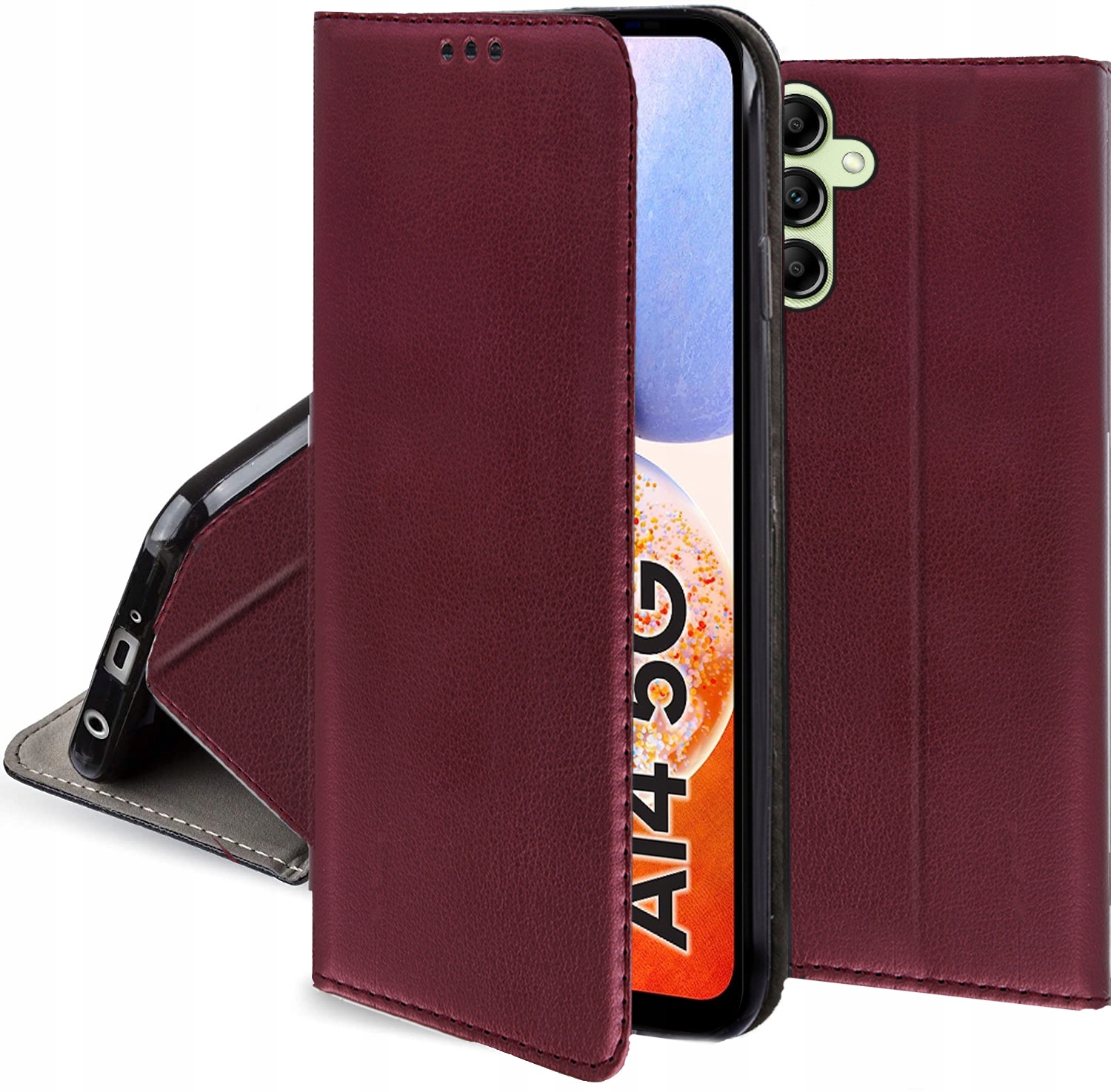 Etui S-magnetic Magnes Szkło do Samsung A14 5G