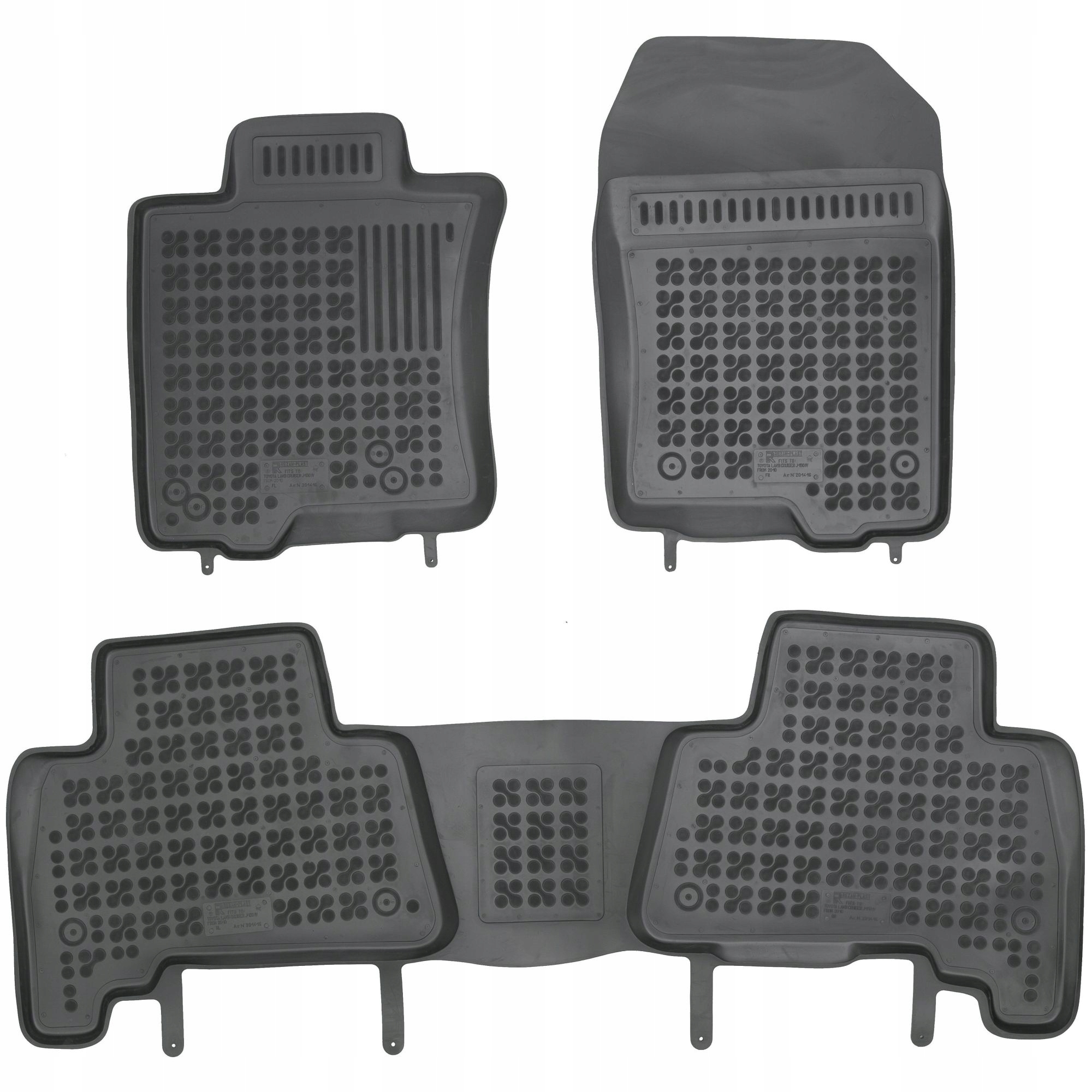 Gumové koberce Toyota Land Cruiser J150 od roku 2009