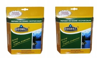 

Biosanit Bakterie Do Oczyszczalni 2x500g