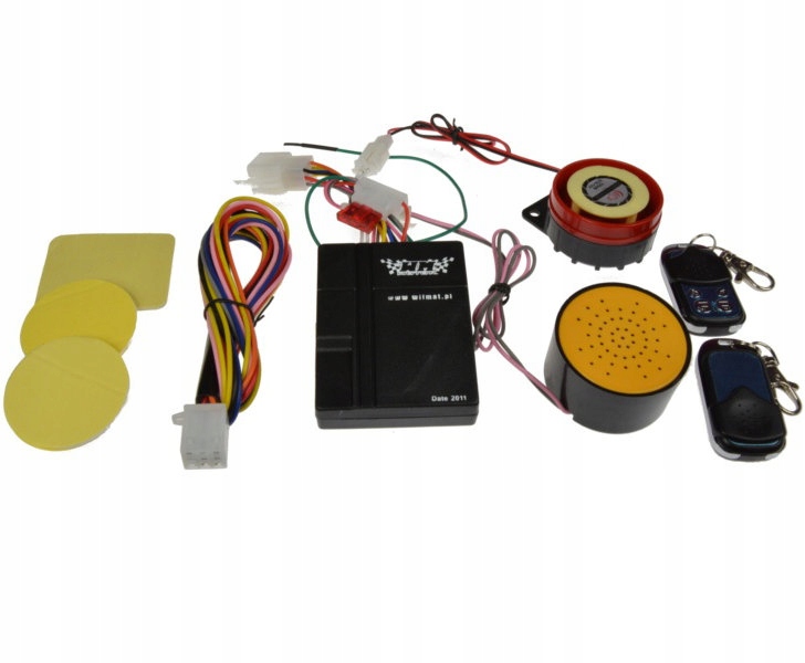 ALARM MOTOCYKLOWY KPL 2 PILOTY 12V LEKTOR POLSKI Manufacturer catalog number AI22805