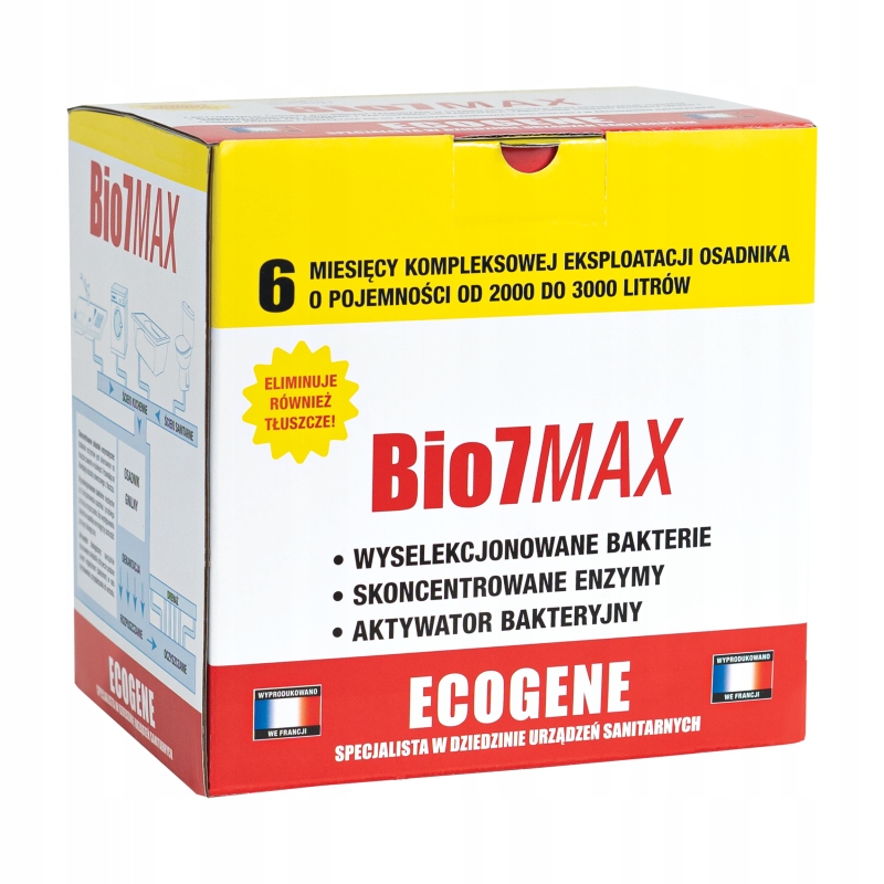 

Bio 7 Max 1 Kg Bakterie Do Oczyszczalni Szamba