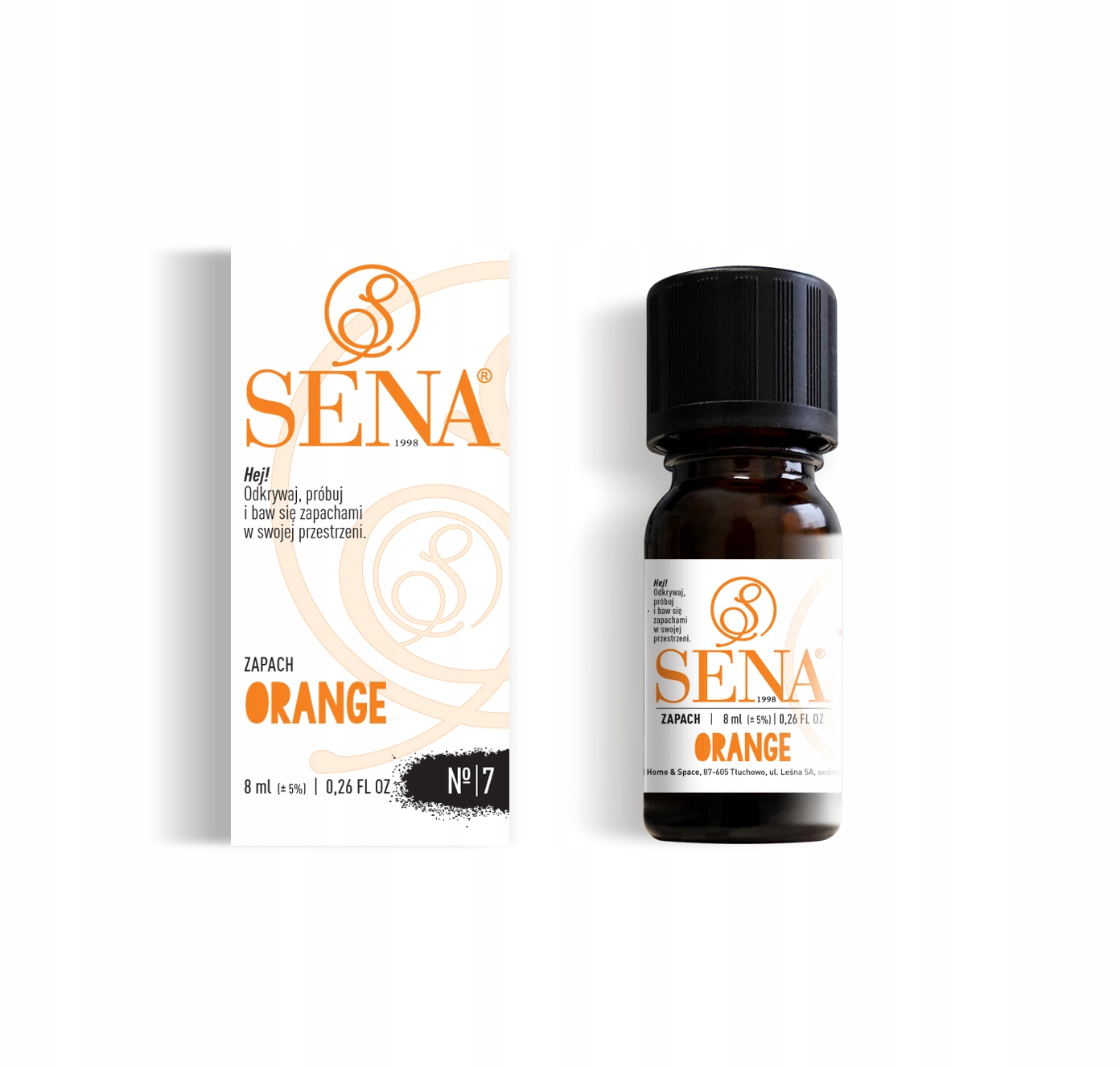 

Sena Olejki zapachowe eteryczne zapach Orange