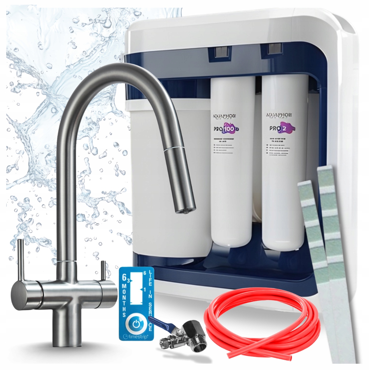 Kohútik Do Kuchyne, Výsuvný Výtokový Filter Aquaphor RO202S Pro, Reverzná Osmóza