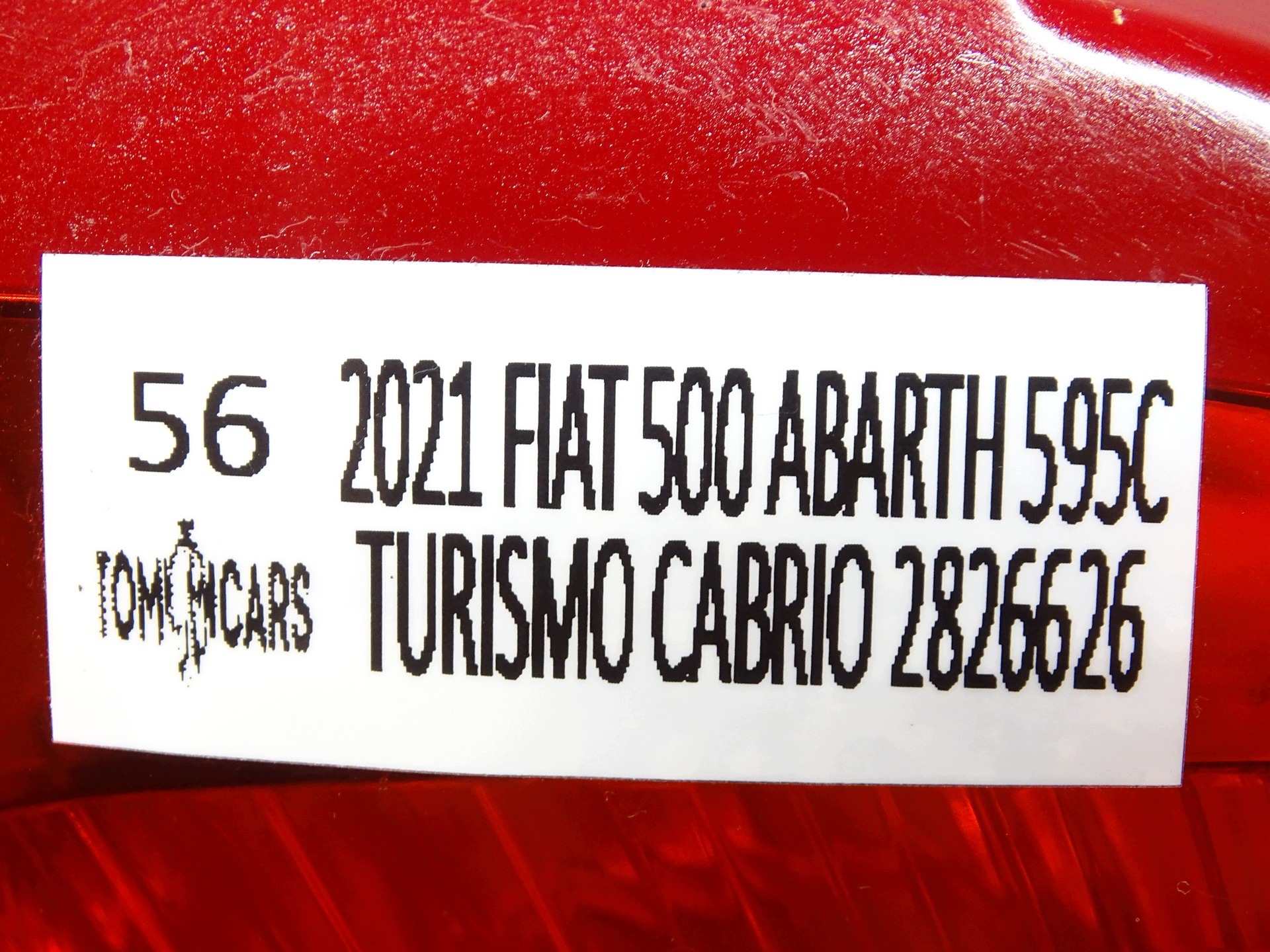 Feux phare Gauche Arrière FIAT 500 ABARTH