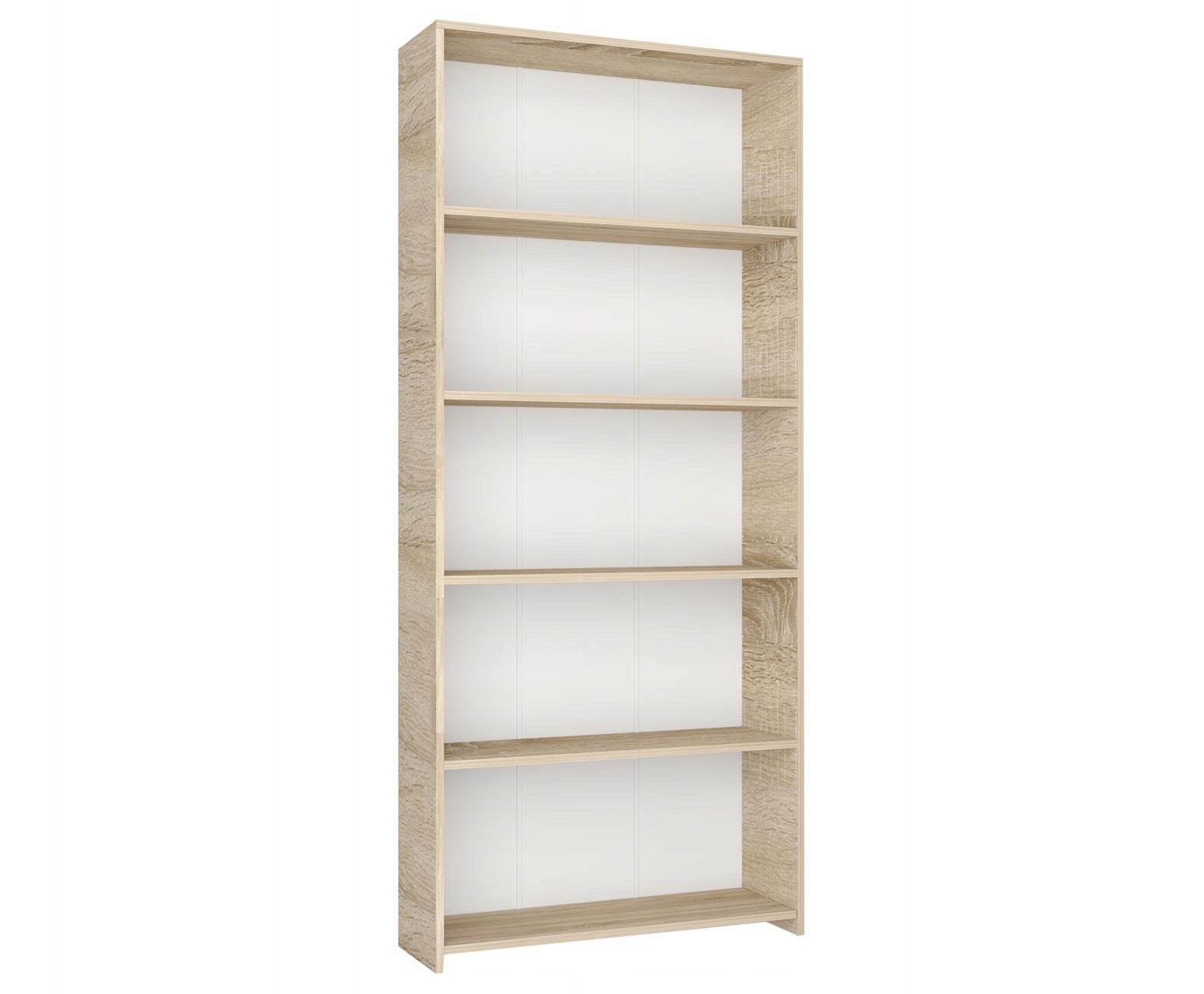 

Regał 80cm Sonoma Segregatory Półka Szafka