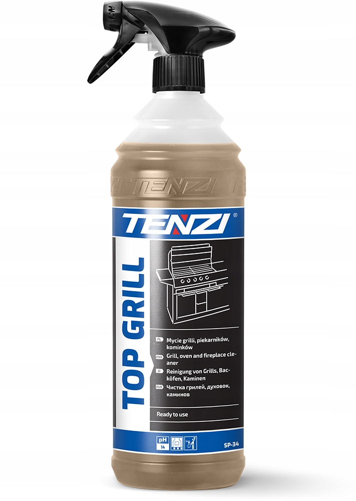 

Top Grill Tenzi Czyszczenie Piekarnika, Rusztu 1L