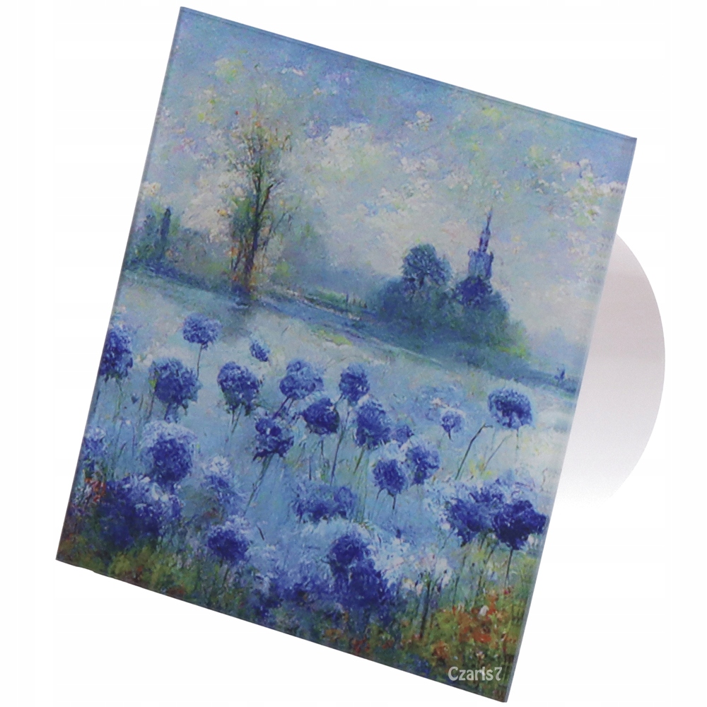 Sklenený Ventilátor Panel FH16 Higrostat Fi 120