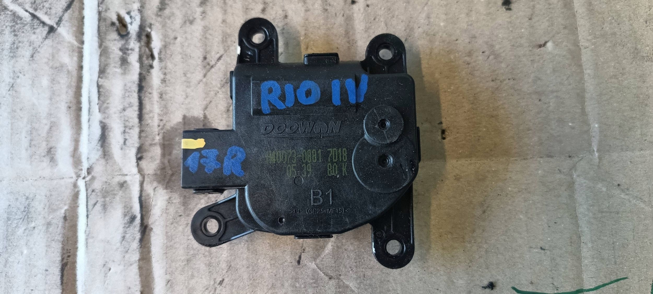 KIA RIO IV Micro moteur Bloc de chauffage complet H40073-0881 2017