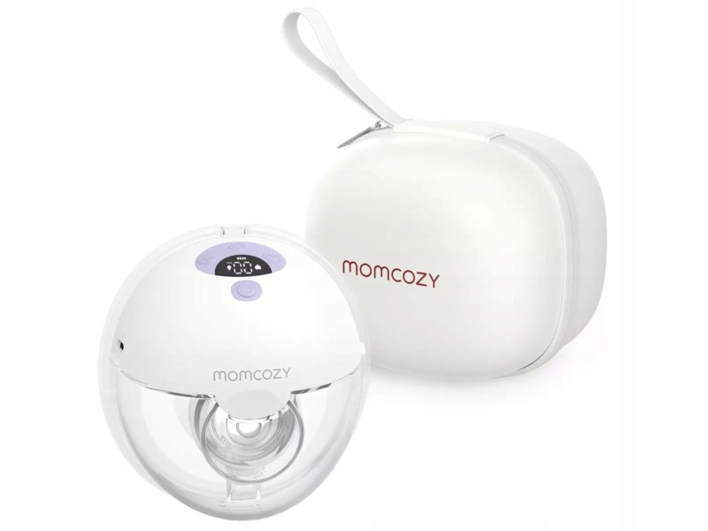 Laktator Momcozy M5 Pojedynczy Biało-fioletowy
