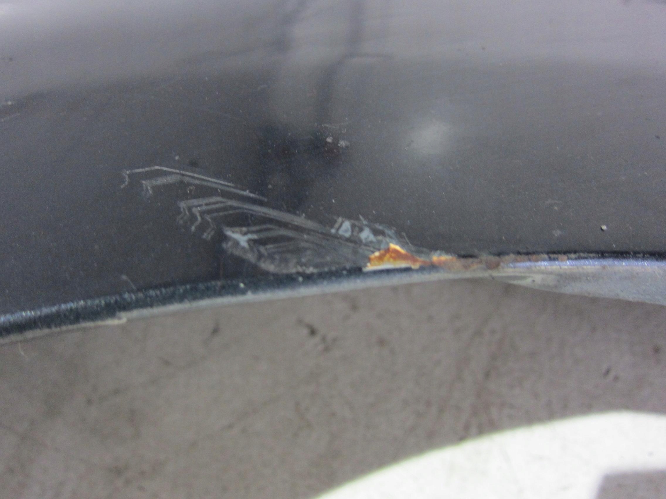 BMW E87 N47 fender left front 475 BLACK SAPPHIRE