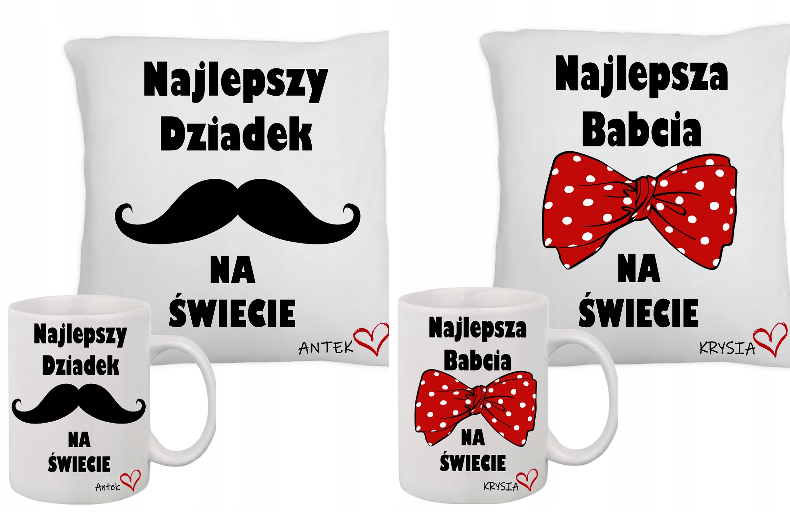 

Zestaw Kubek Poduszka Babci I Dziadka