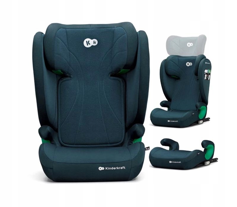 Kinderkraft Junior FIX2 Fotelik Samochodowy Isofix Dla Dziecka 15-36 Kg