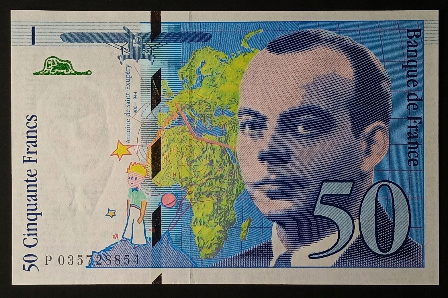 Francja - 50 Francs franków 1997