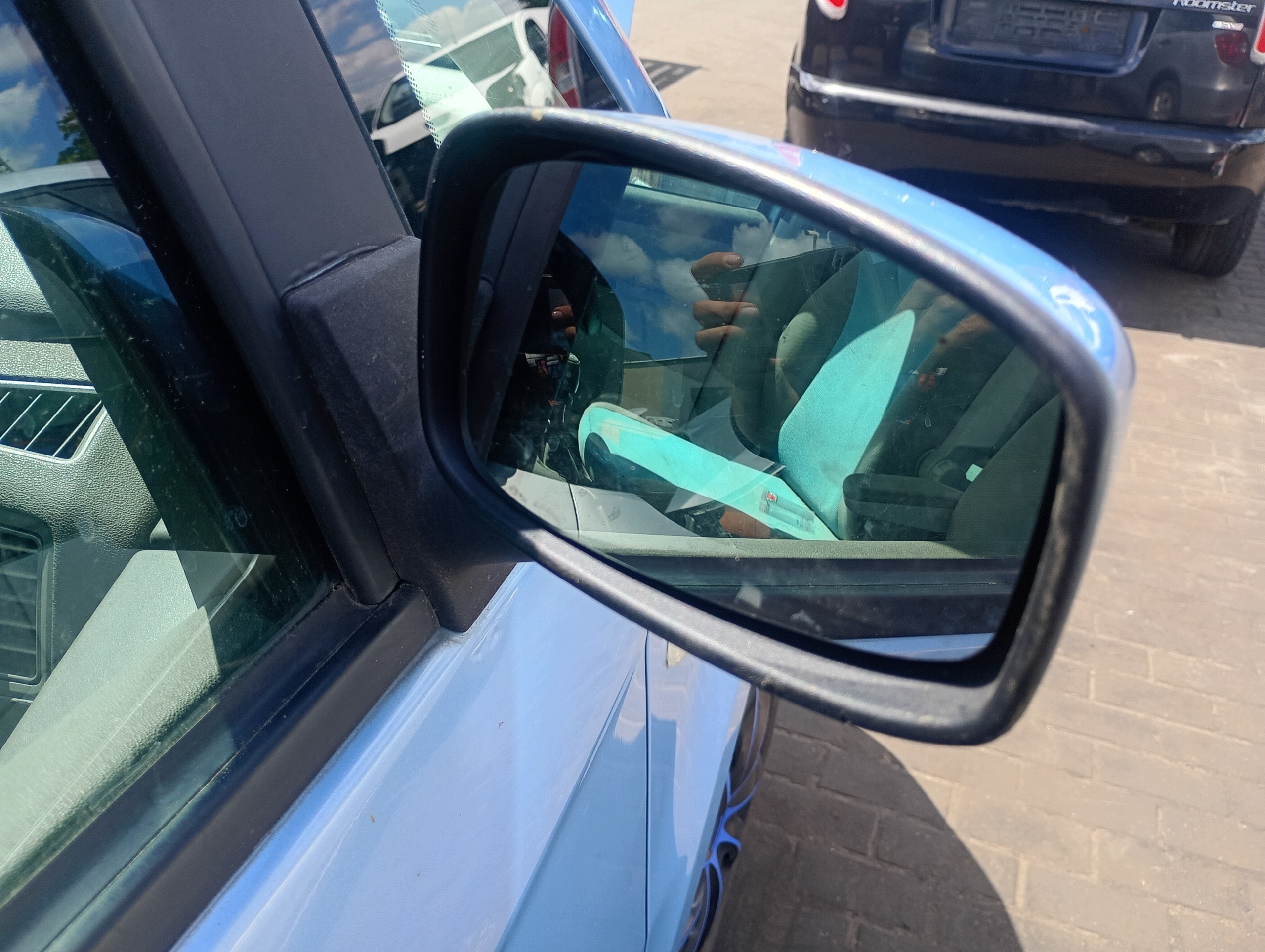 mirror right electrics Fiat Idea 03-12 kod lakieru 792