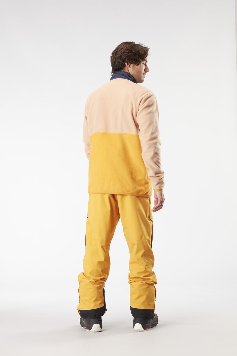 Picture Organic Męska Bluza Mathew 1/4 Zip Autumn Blaze L Materiał dominujący Syntetyczne