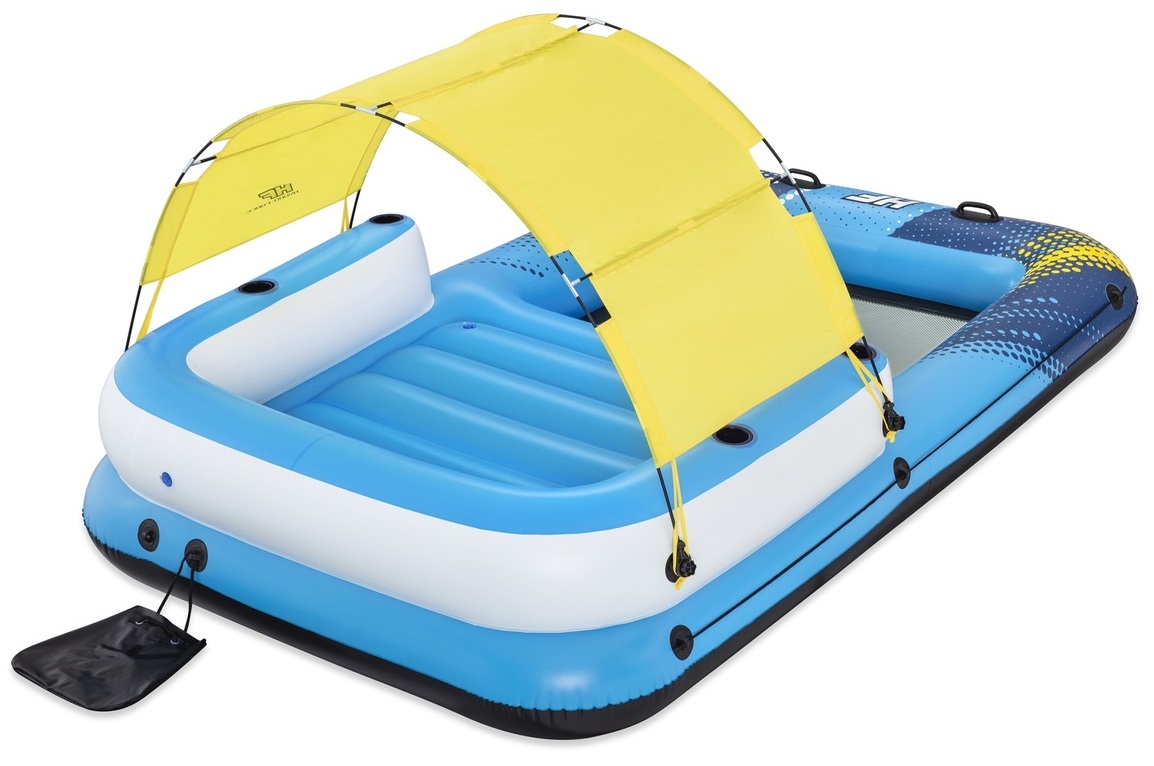 Wyspa Do Pływania 320x198cm Materac BESTWAY 43645 Szerokość produktu 291 cm