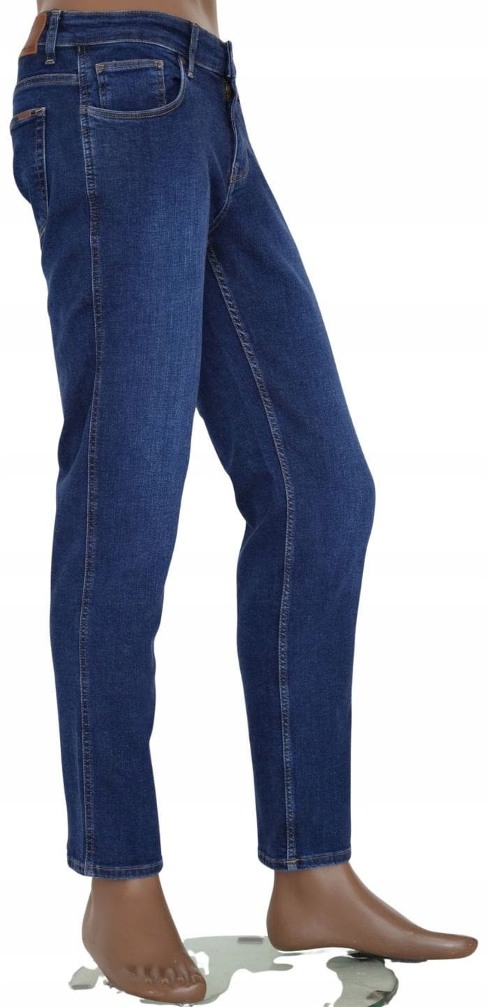 Pánské džíny Ventana 970-076 R33/32, modré, rovné, strečové nohavice, módní