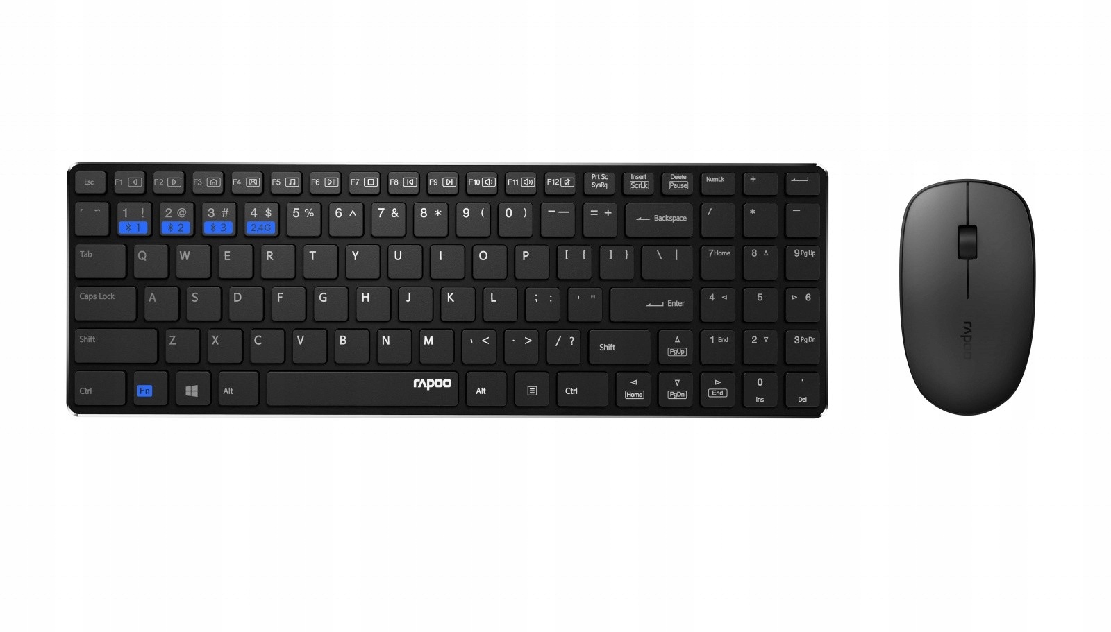 

Klawiatura mysz Rapoo Bluetooth 2.4G 9300M