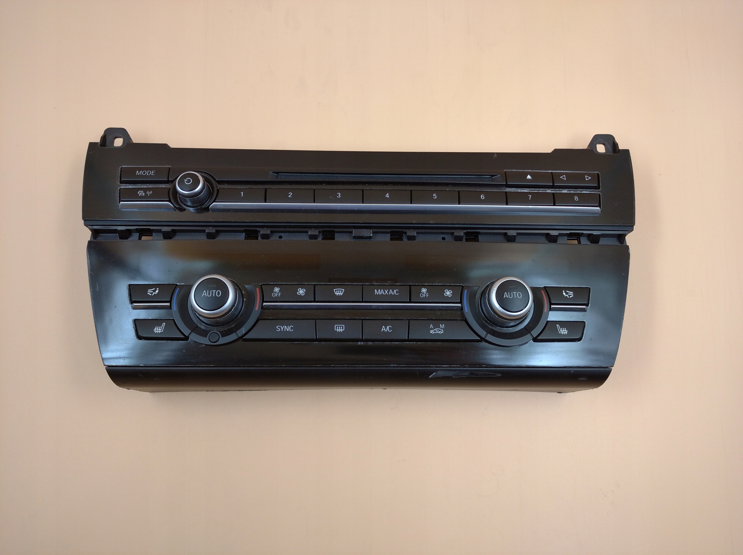 9328425 - Панель кондиционера радио BMW 5 F10 9328425-01