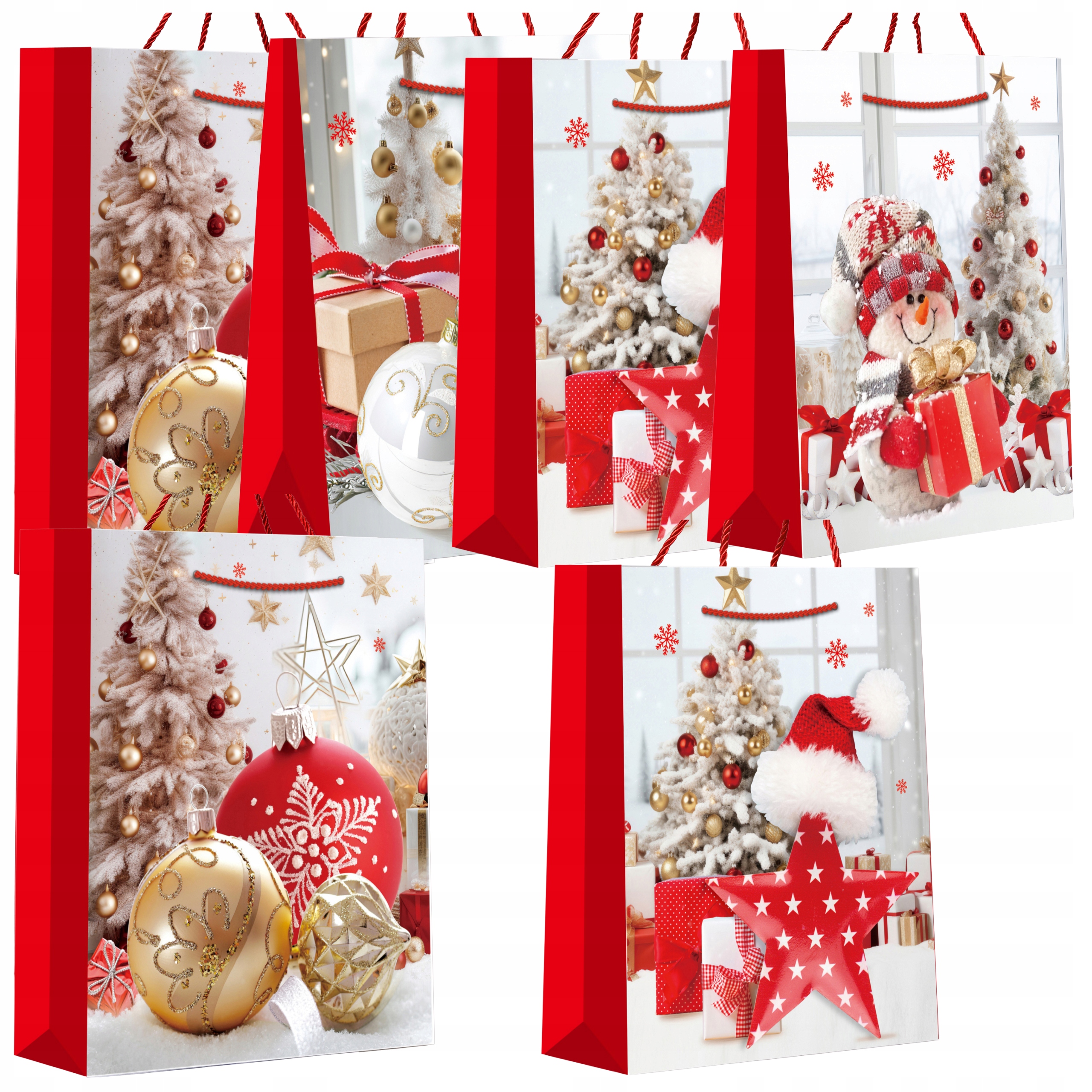 Darčeková taška ozdobná papierová darčeková taška 32X40X12 veľká L silná