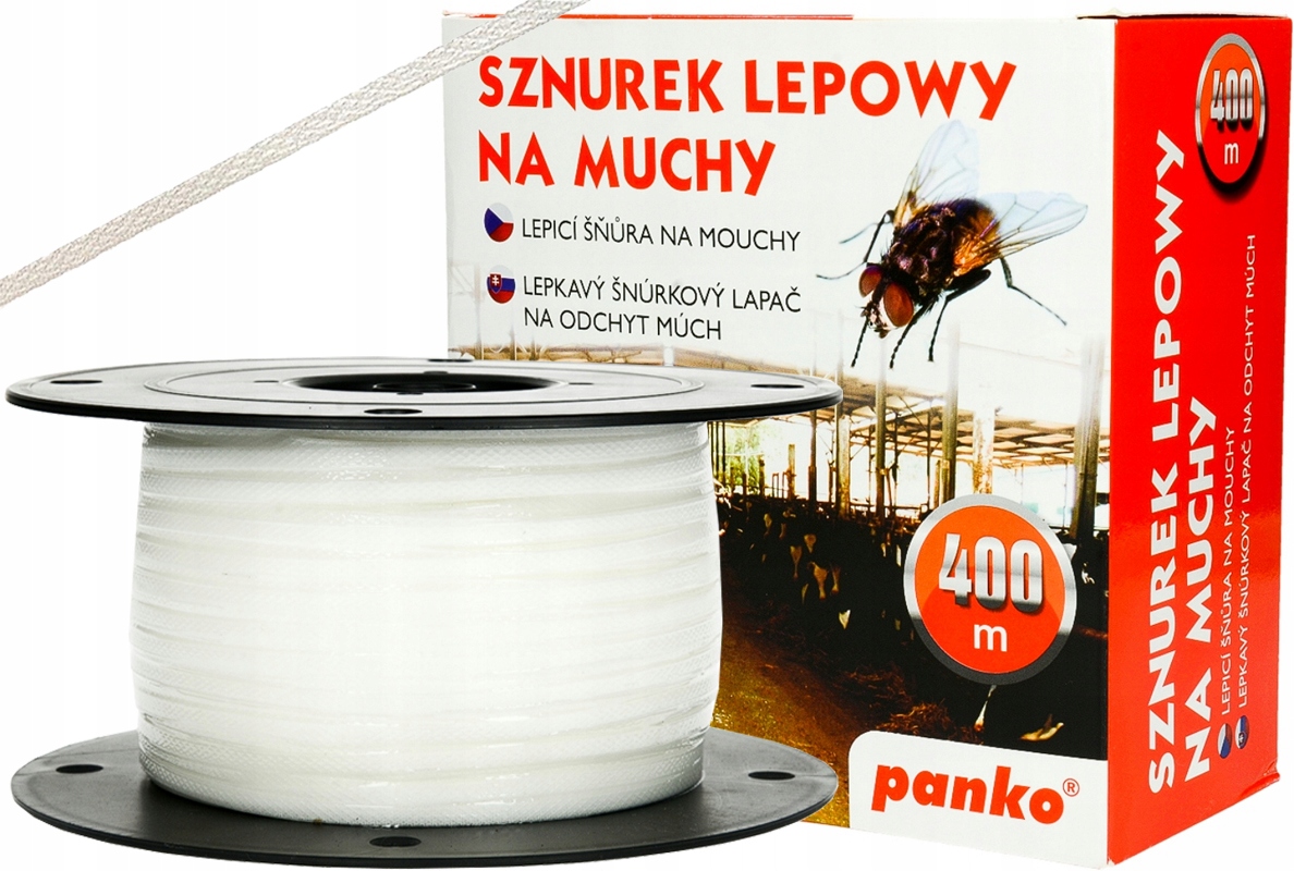 

Obora Stajnia Sznurek Lepowy Na Muchy Insekty 400m