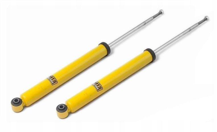 MTS AMORTYZATORY SPOROTWE x2 KOMPLET TYŁ ŻÓŁTE ZESTAW TYLNY BMW E46 E36