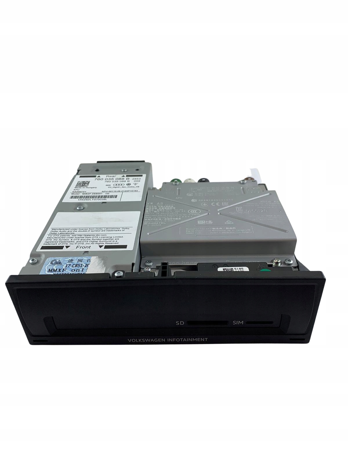 Multimedia czytnik 760035088B VW Touareg