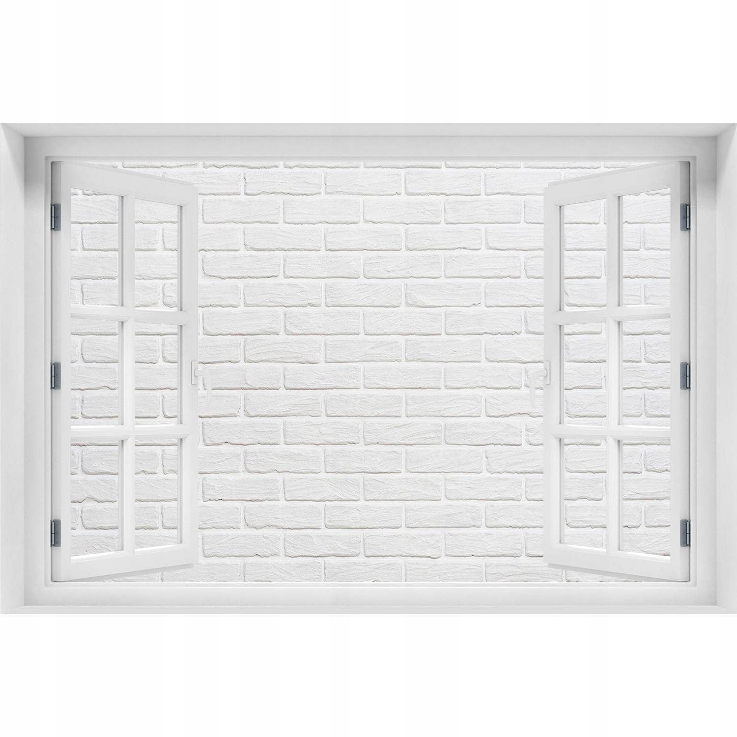 

3D Okno Naklejka ścienna Ceglana ściana 150x100