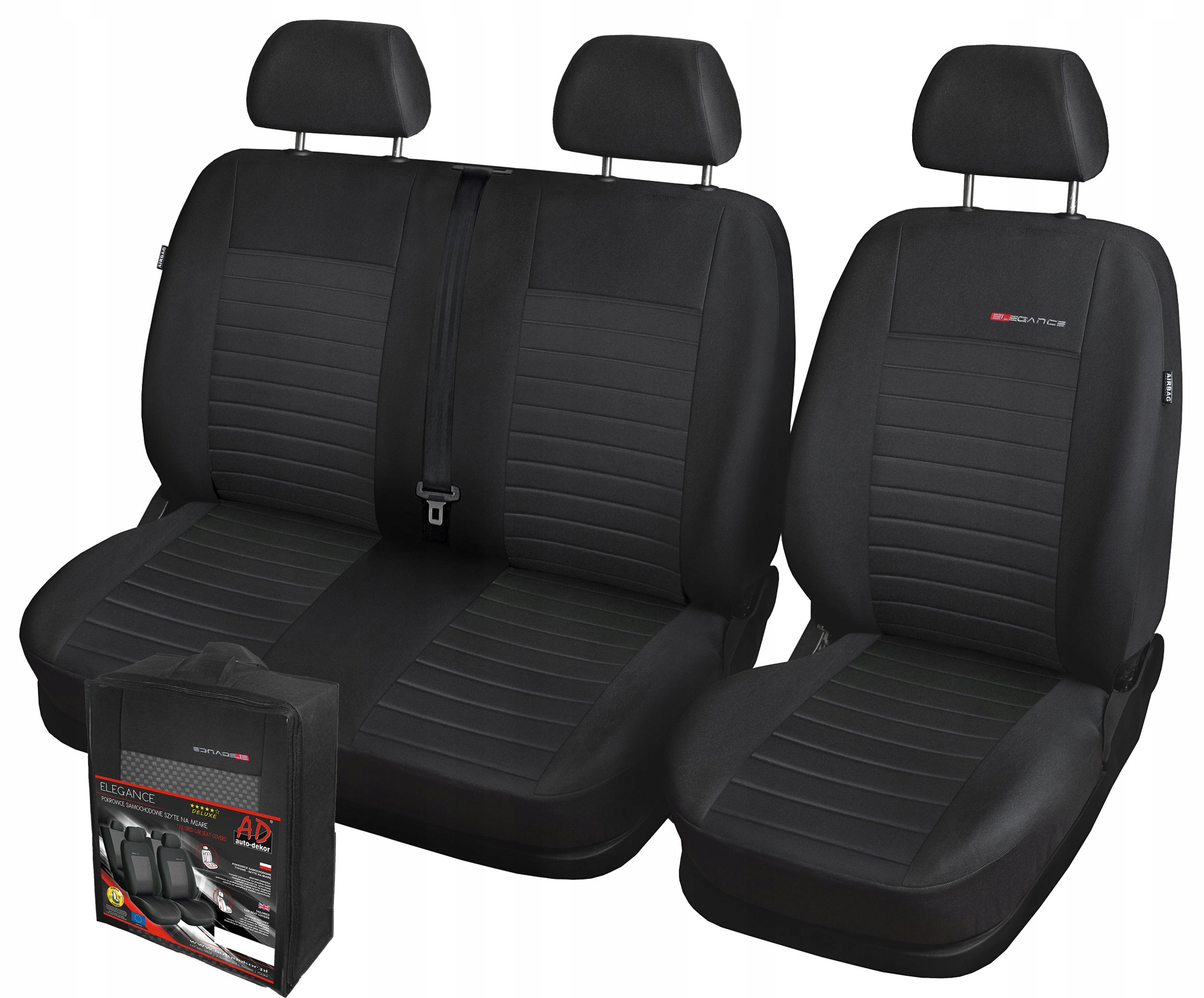 Pokrowce MIAROWE do Iveco Daily VI od 2014r. P4 Producent Auto-dekor