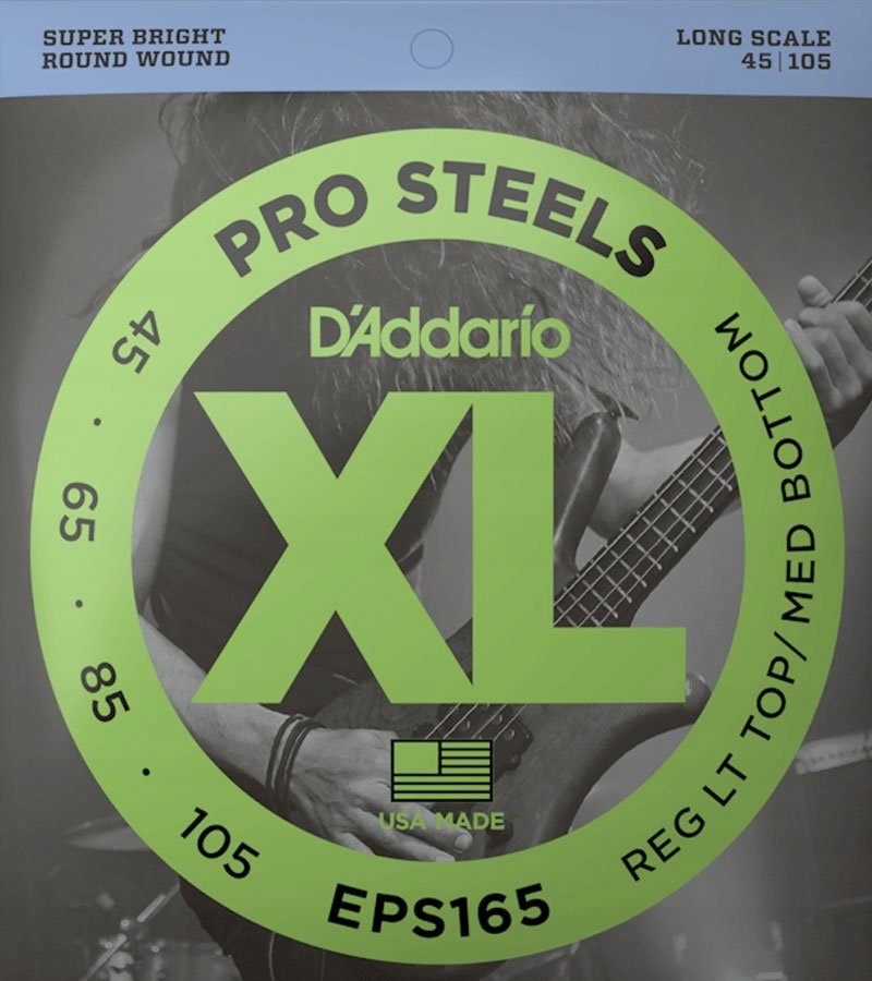Struny D'addario ProSteels EPS165 (45-105)