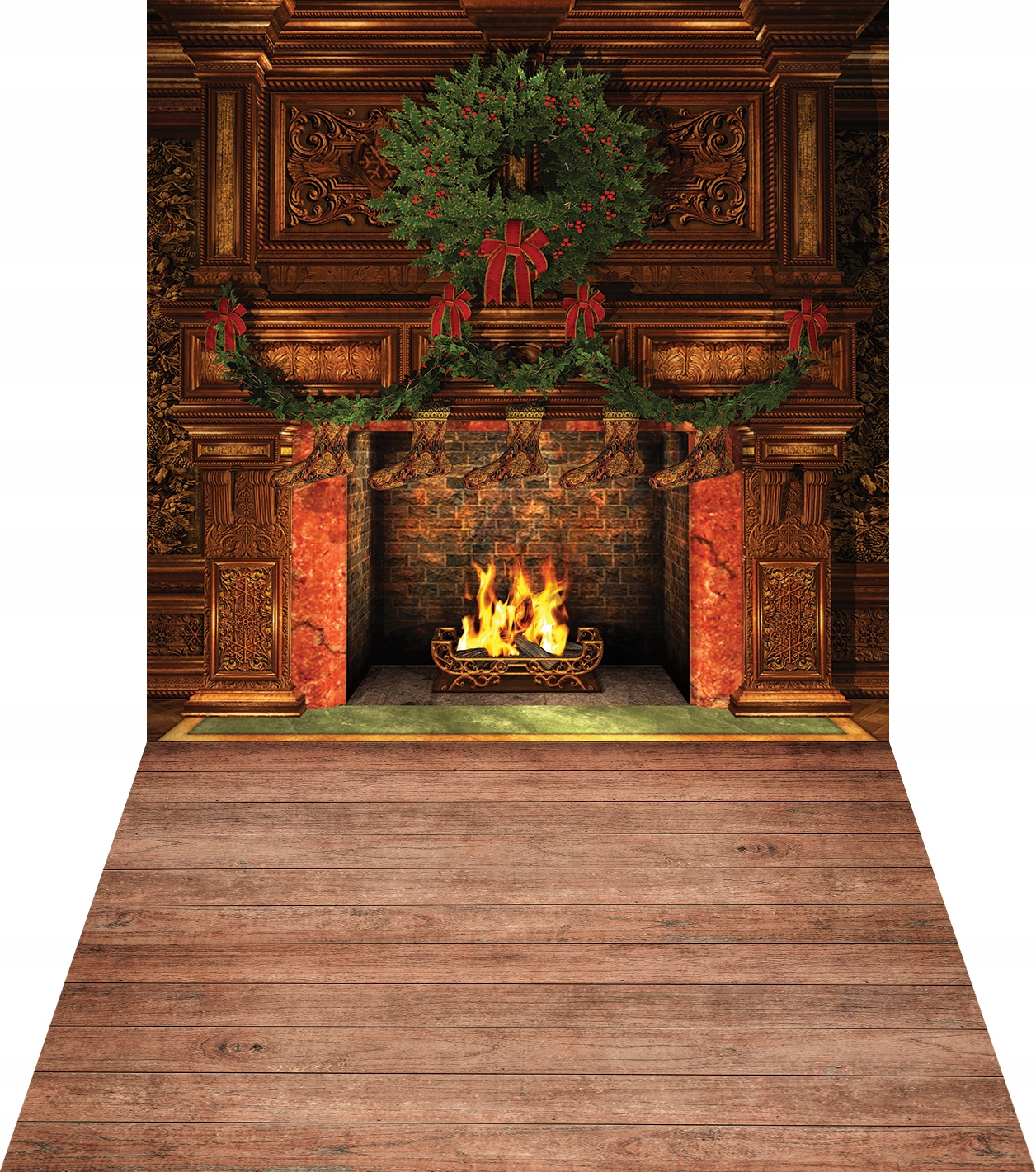 Grube tło ŚWIĄTECZNE, święta ZIMA 160x300 sw151