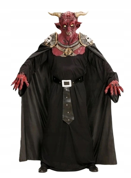 Komplet čert maska plášť