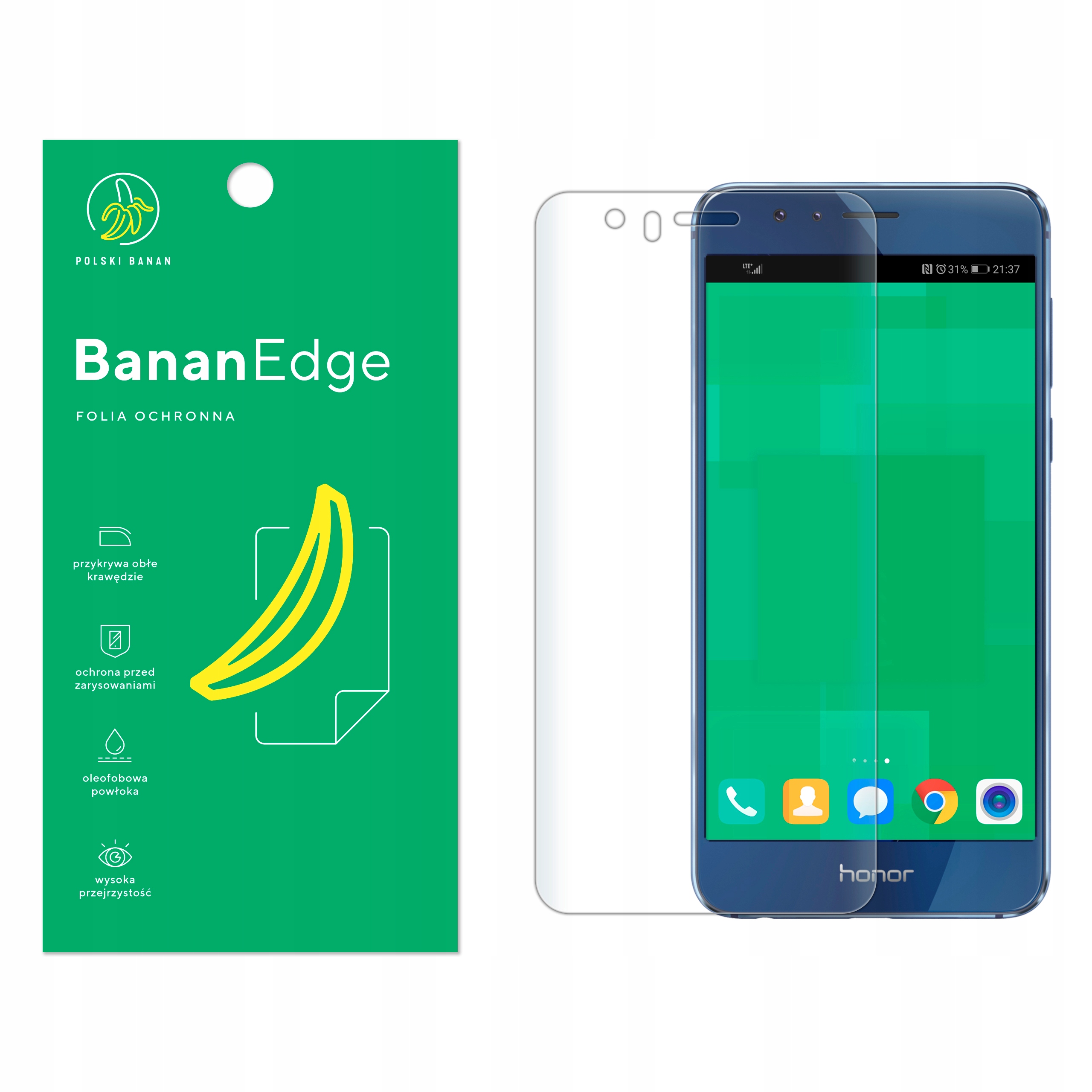 

Folia Ochronna Polski Banan do Huawei Honor 8