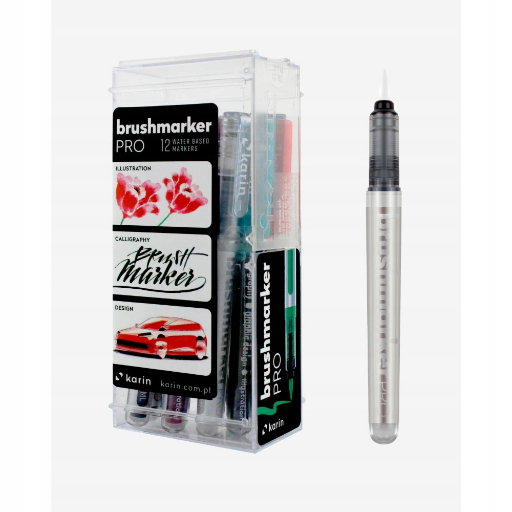 Brushmarker Pro Basic 11 plus blender barev Karin 27C1