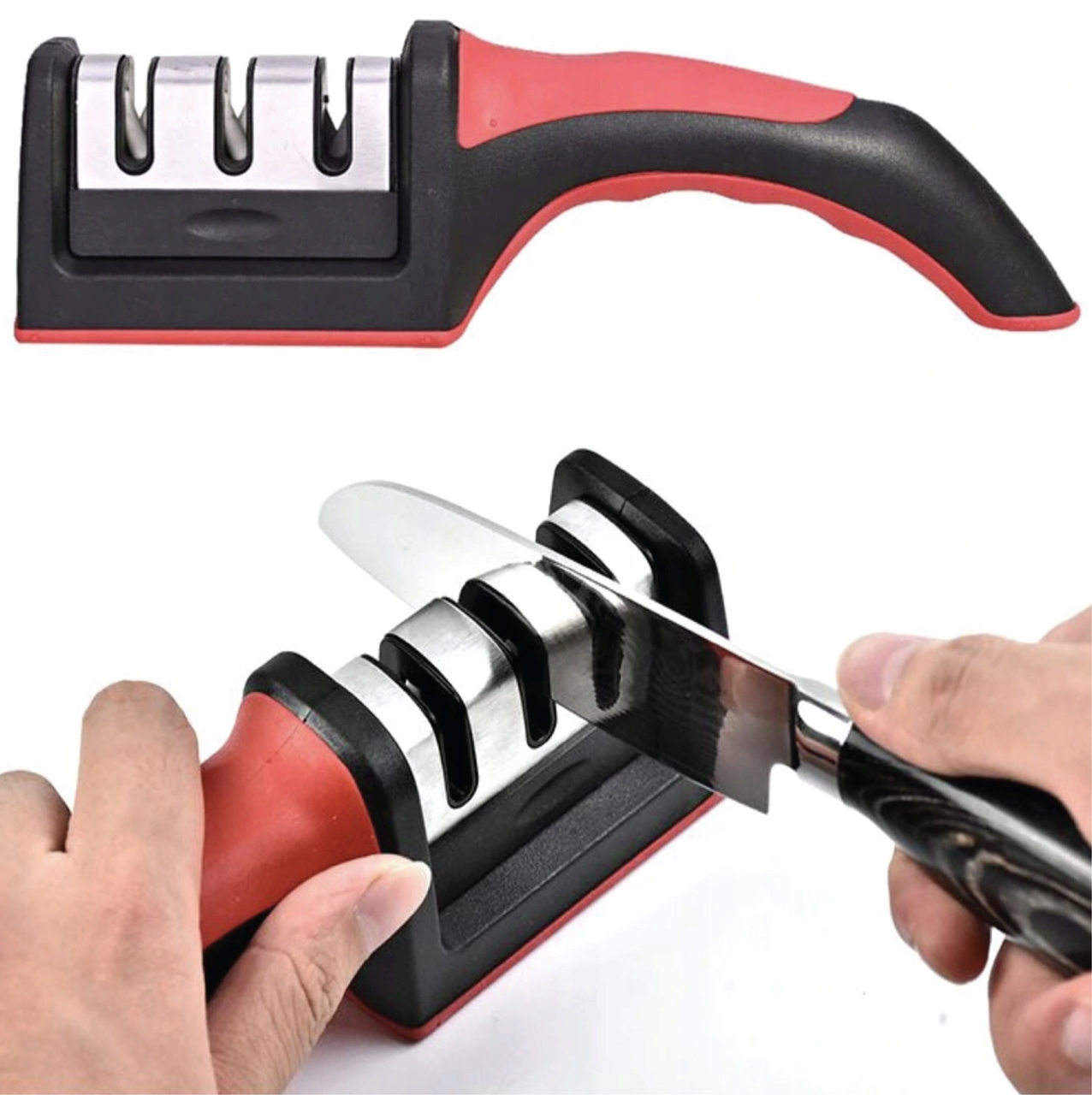 

Profesjonalna Ostrzałka Do Noży Osełka 3w1 Mocna