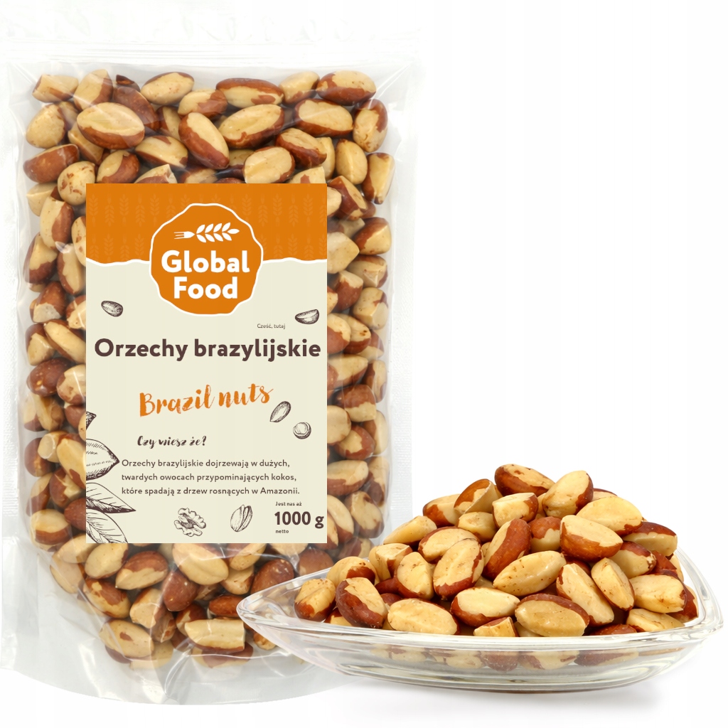Orzechy Brazylijskie Połówki 1kg (1000g)
