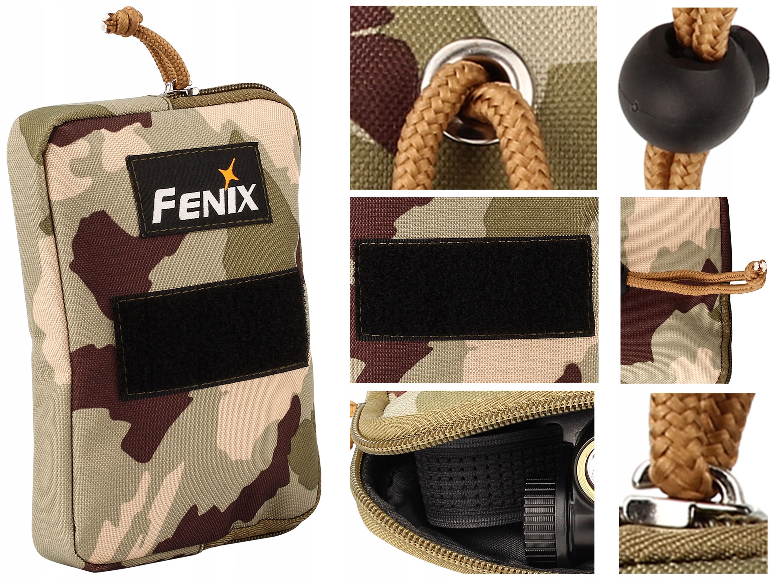 

Saszetka na latarkę Fenix APB-30 kamuflaż