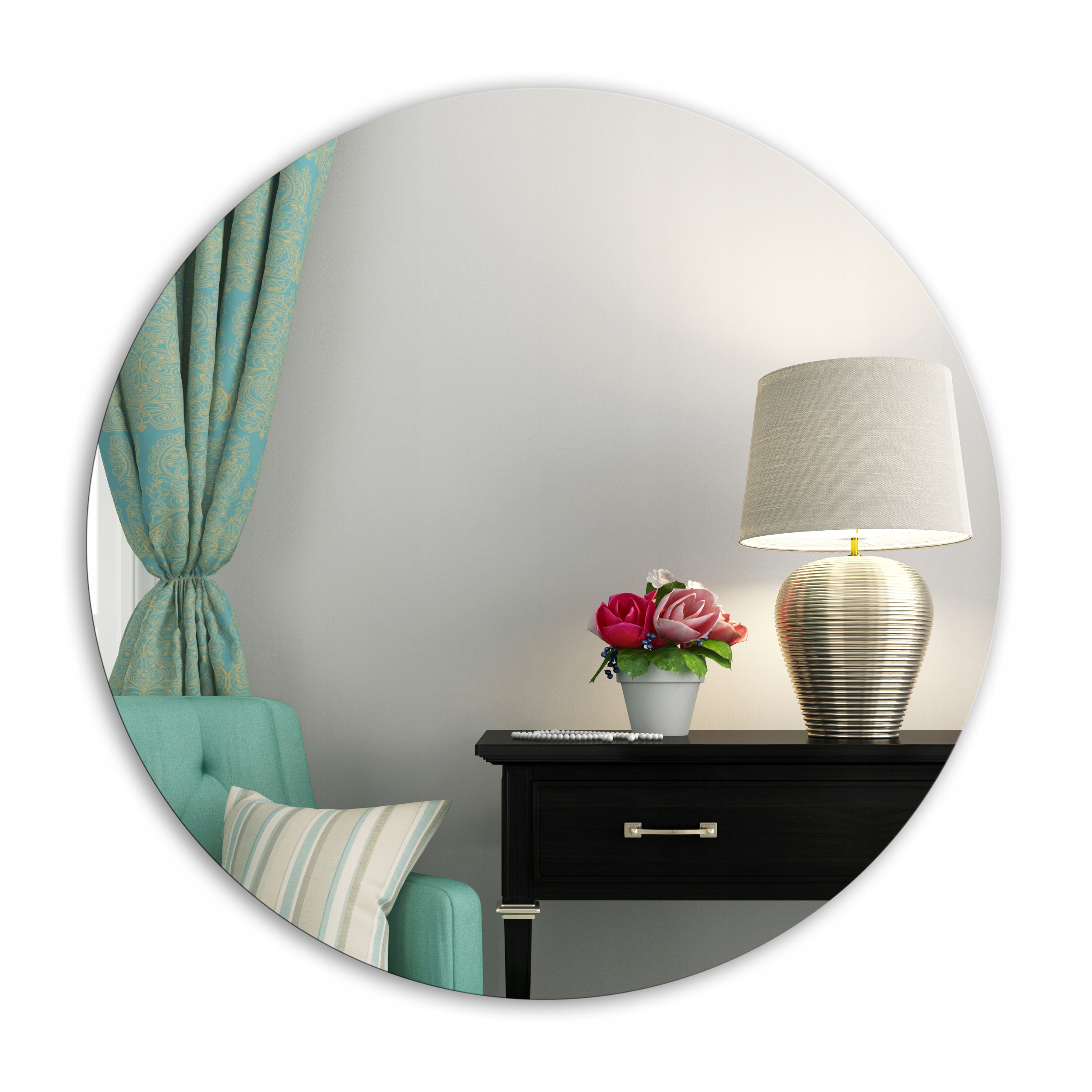 

Lustro okrągłe łazienkowe fi 40 50 60 70 80 90 100