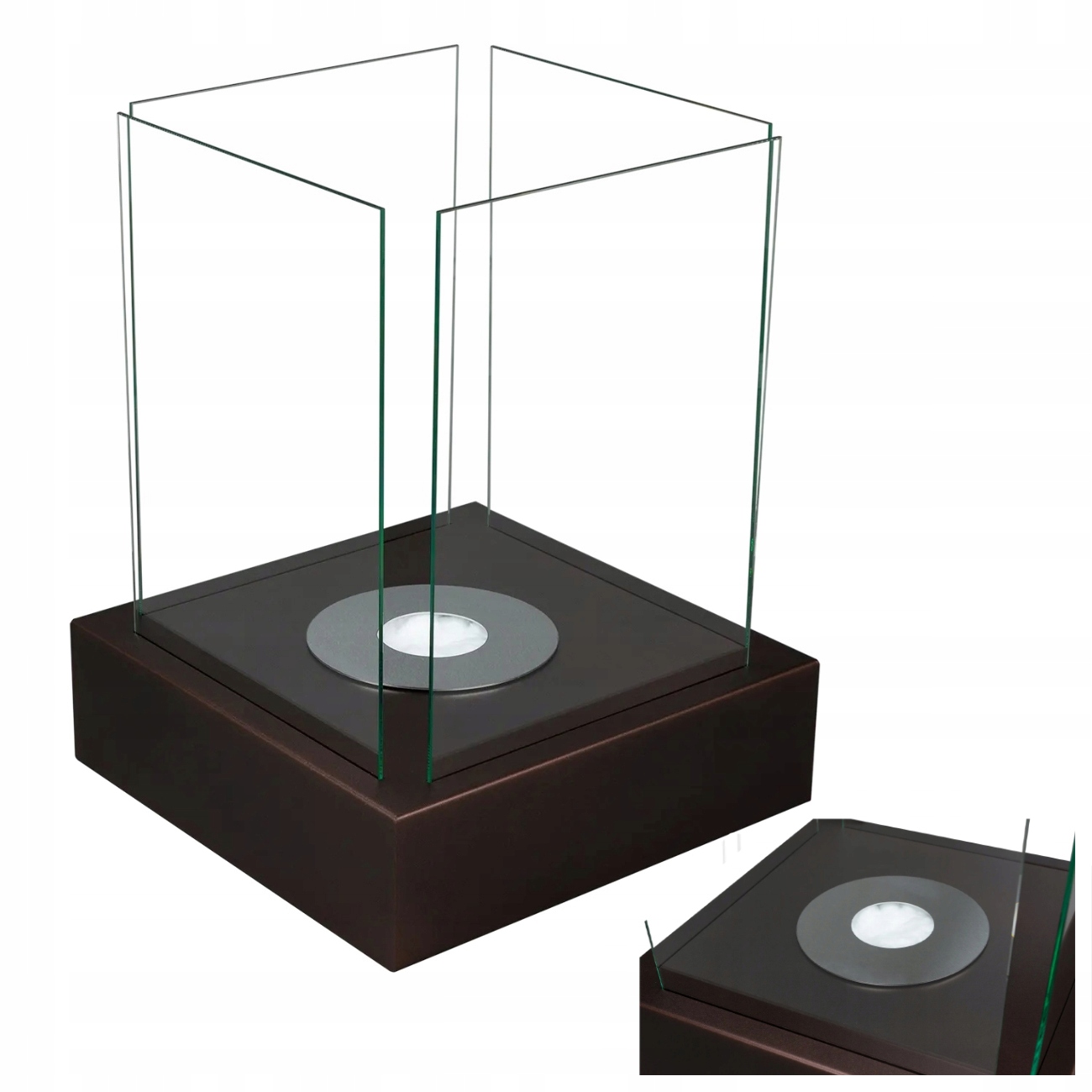 Voľne Stojaci Biokrb Sunset Garden Bronz Mat