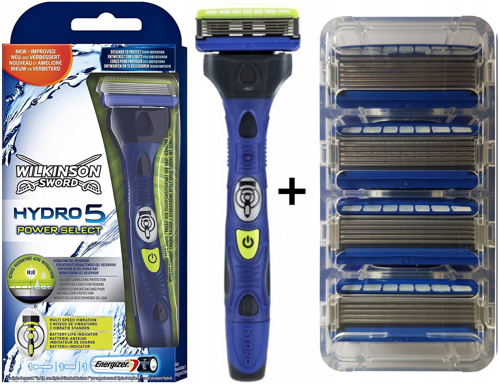 

Maszynka Wilkinson Hydro 5 Power Blue 4x Wkłady