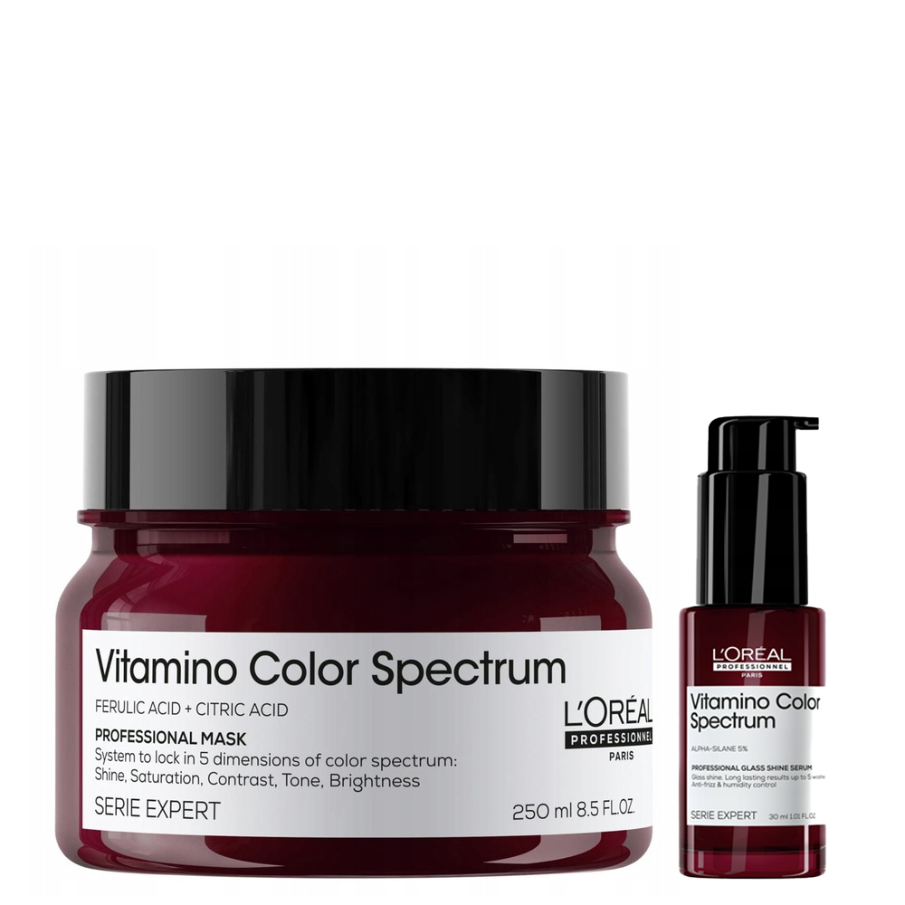 Loreal Vitamino Color Spectrum maska a sérum pro barvené vlasy
