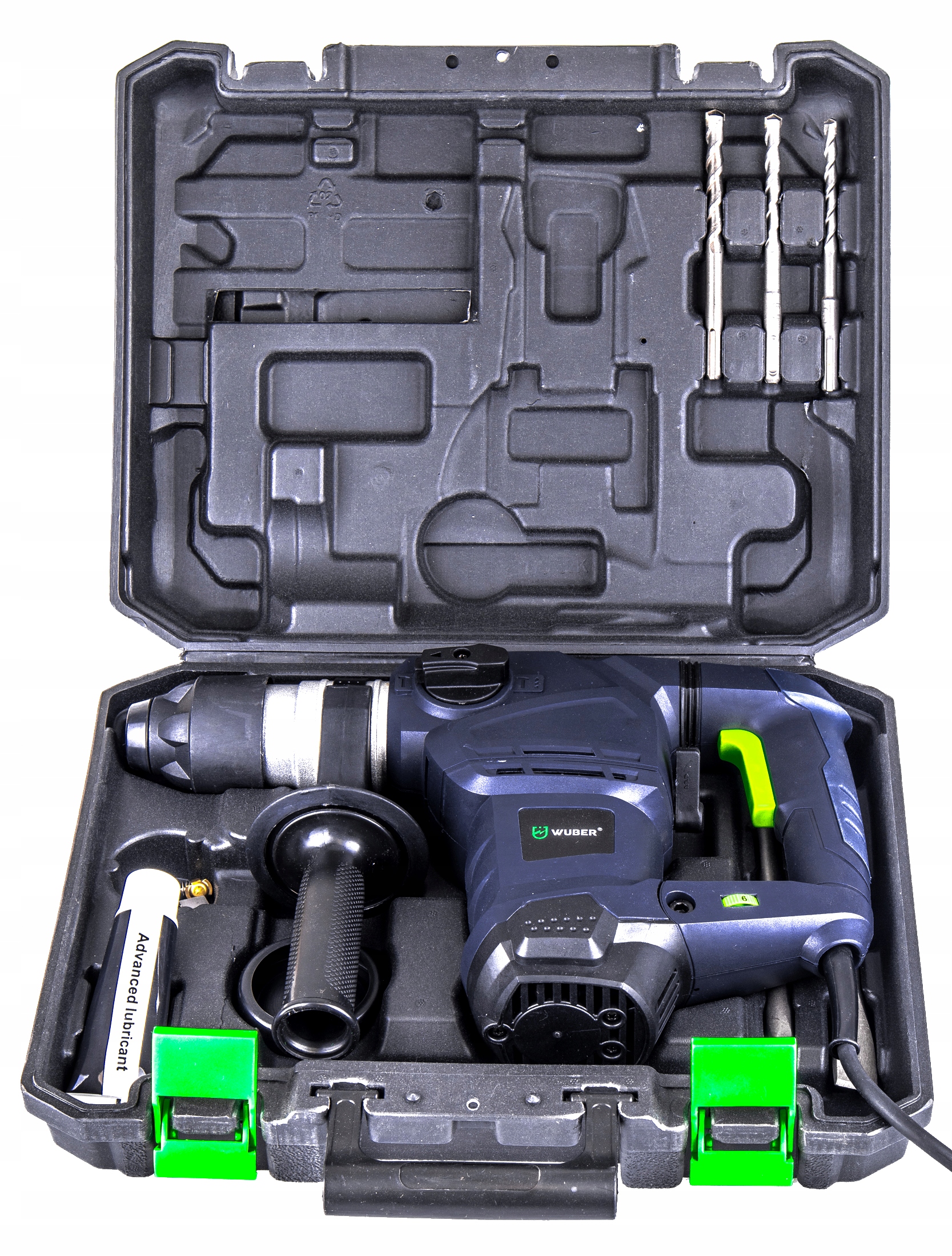 MŁOTOWIERTARKA MŁOT UDAROWY WUBER 2600 WIERTARKA SDS+ WALIZKA + DŁUTA Kod producenta WR-RH-2600